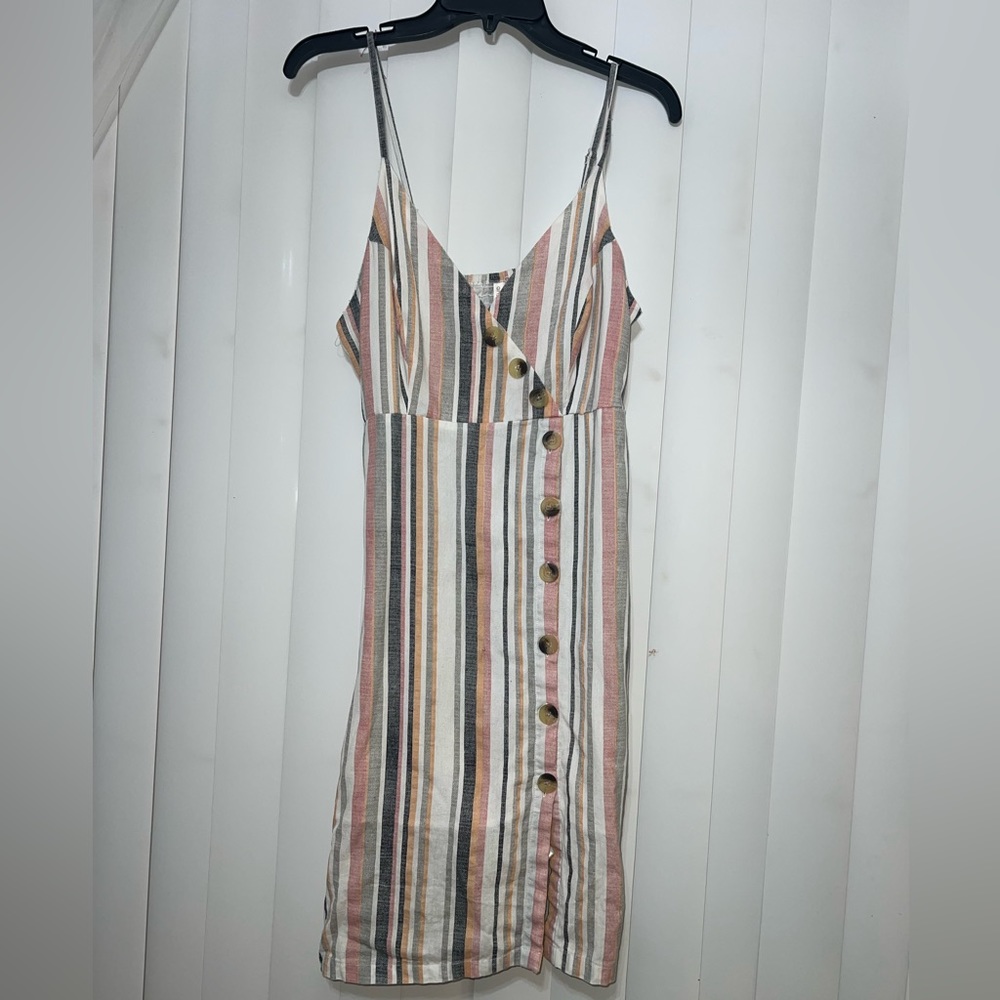 Moon Orchid summer mini dress.